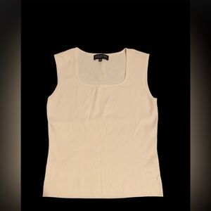 Jones New York Cream Tank Top